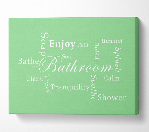 Bathroom Quote Bathroom Tranquility Green