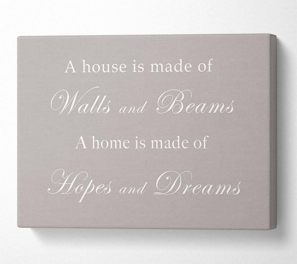 Home Quote Walls n Beams Hopes n Dreams Beige