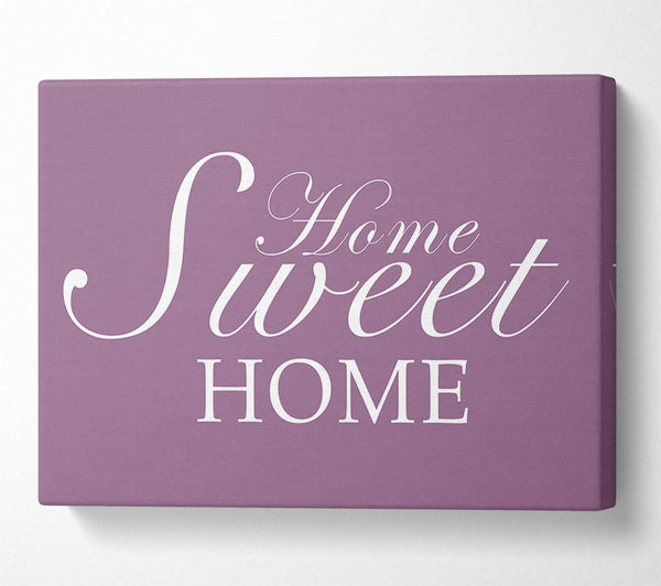 Family Quote Home Sweet Home Dusty Pink