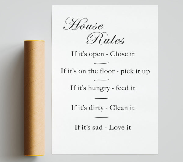 House Rules 2 White