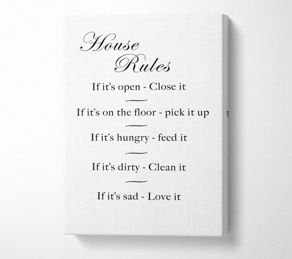 House Rules 2 White