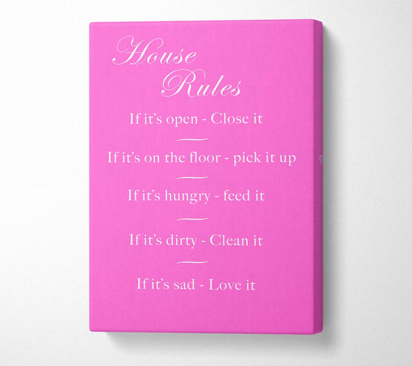 House Rules 2 Vivid Pink