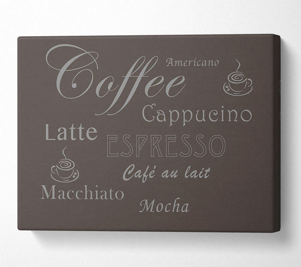 Kitchen Quote Coffee Delight Chocolate