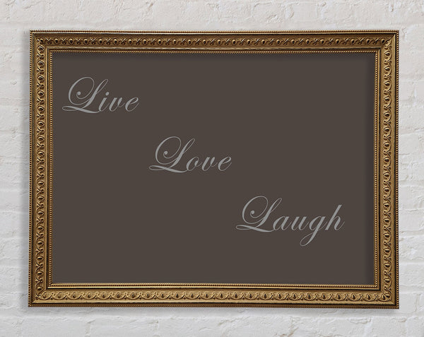 Love Quote Live Love Laugh Chocolate