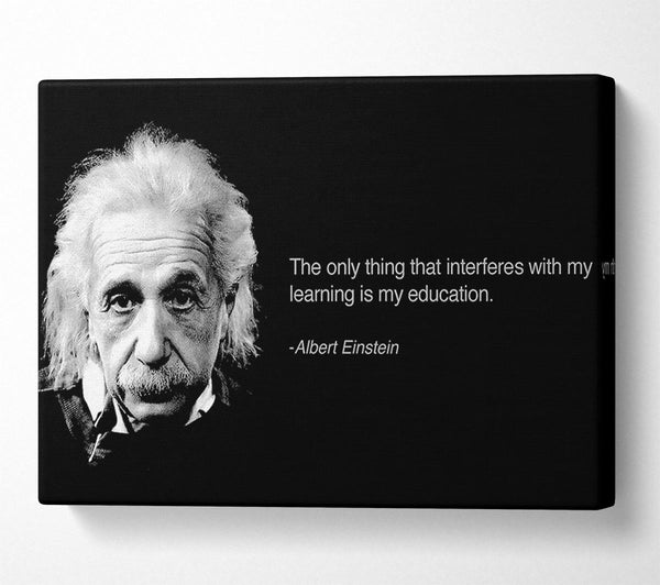 Motivational Quote Albert Einstein Education