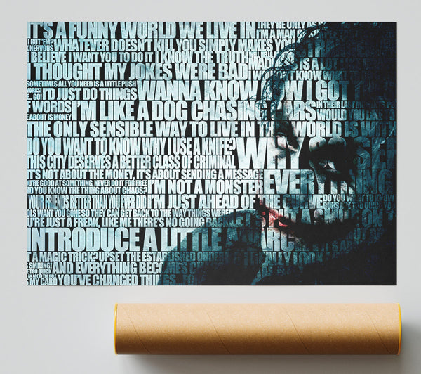 Movie Quote The Joker Funny World