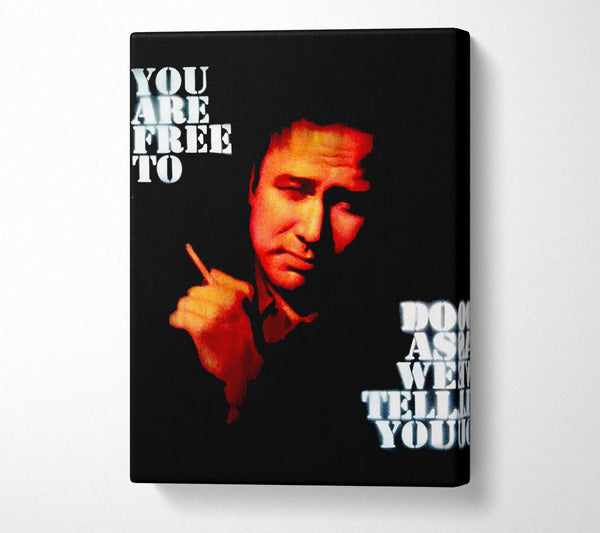 Motivational Quote Bill Hicks You Are Free