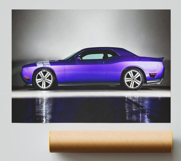 Purple Mustang