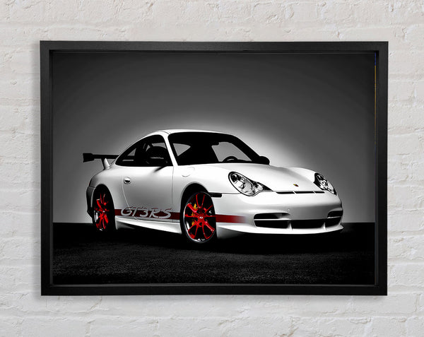 Porsche GT3RS Turbo White Red