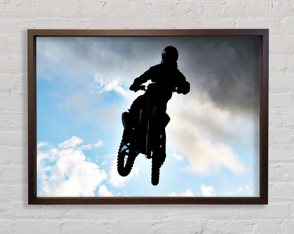 Motorcross Freestyle In The Sky