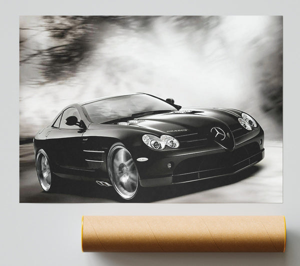 Mercedes Maclaren Black And White