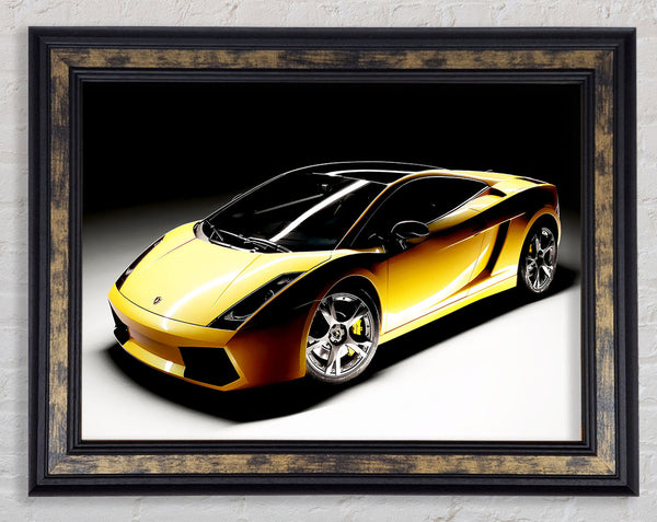 Lamborghini Yellow Stunner