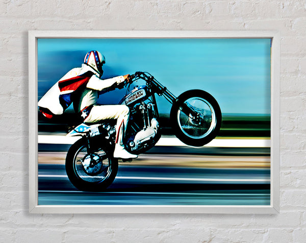 Evel Knievel Wheelie Colour