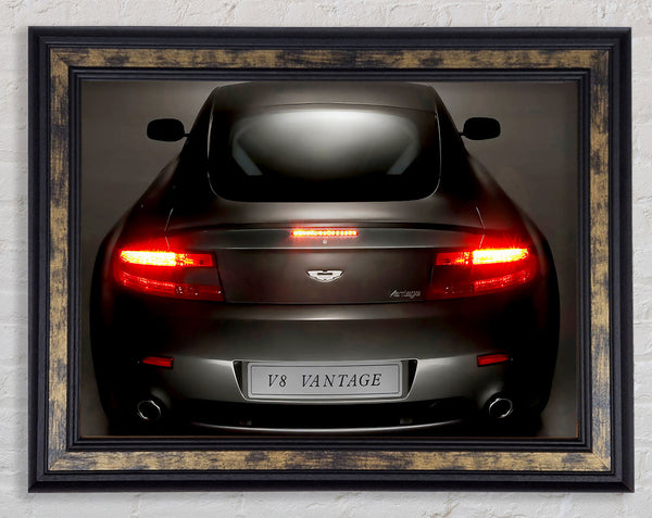 Aston Martin Vantage Gun Metal Grey Rear