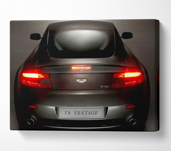 Aston Martin Vantage Gun Metal Grey Rear