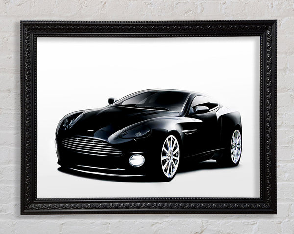 Aston Martin DB9 Black And White