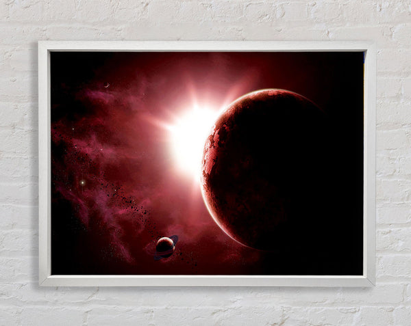 Eclipse Of The Red Planet