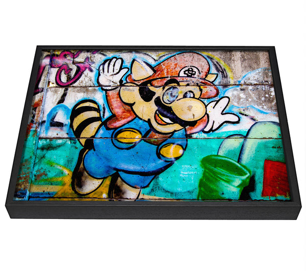 A picture of a Mario Fly framed canvas print sold by Wallart-Direct.co.uk