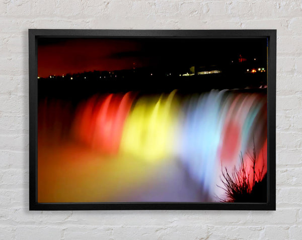 Niagara Falls Night Rainbow