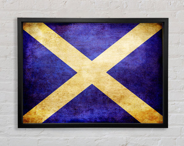 Scottish Grunge Flag