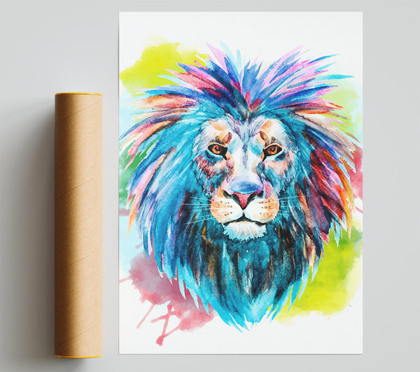 Blue Mained Lion