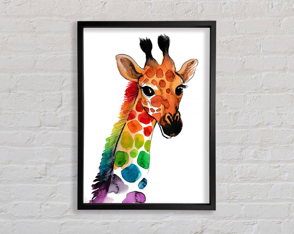 Rainbow Giraffe