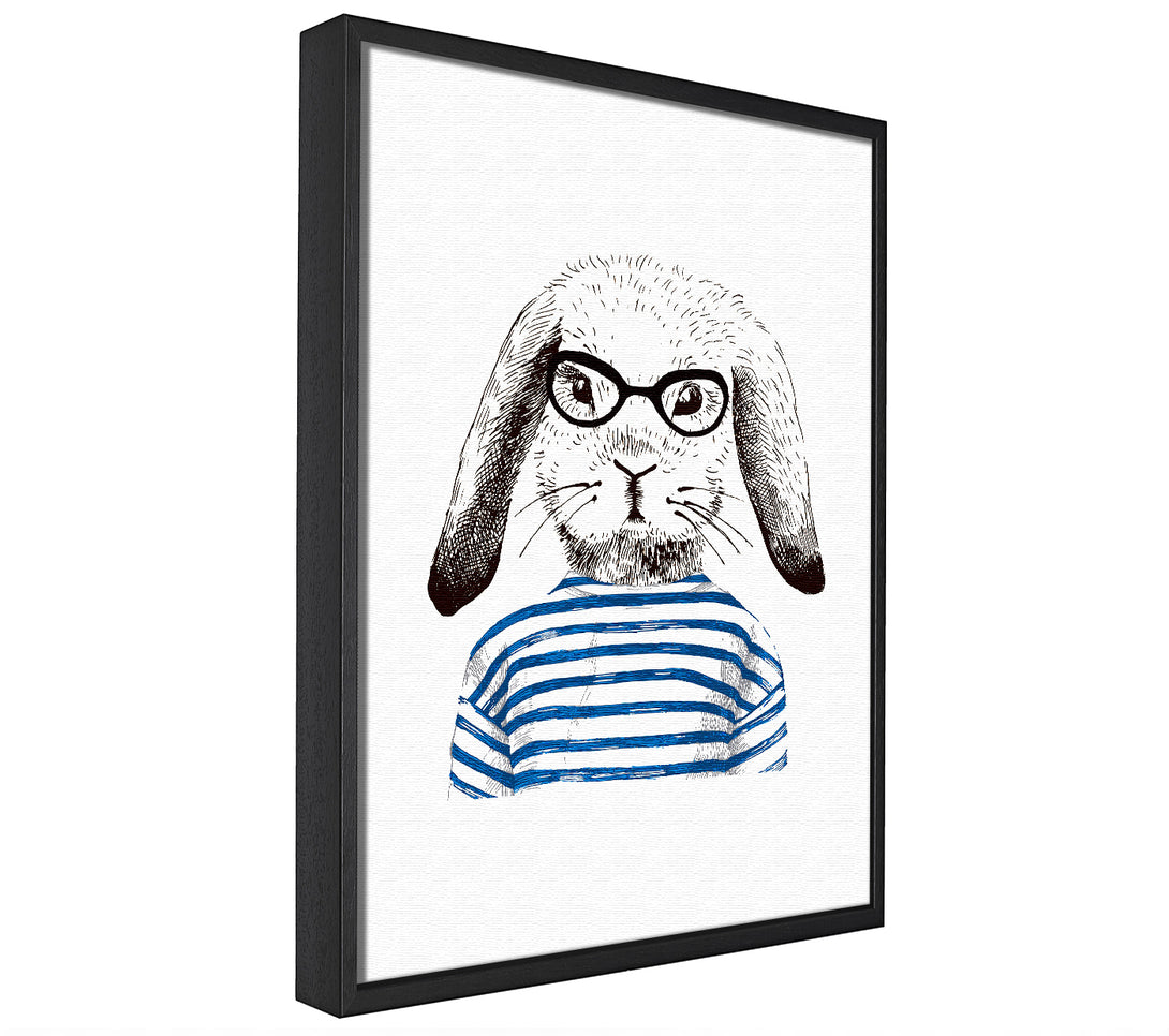 A picture of a Roger The Rabbit framed canvas print sold by Wallart-Direct.co.uk