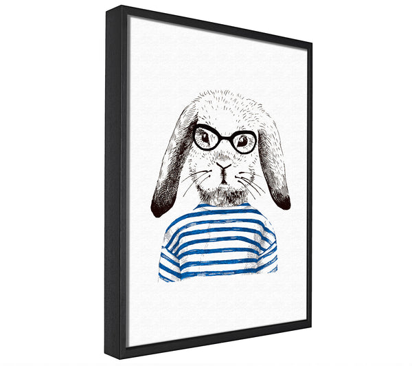 A picture of a Roger The Rabbit framed canvas print sold by Wallart-Direct.co.uk