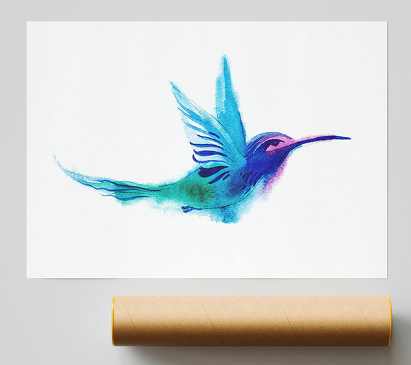 Elegant Rainbow Bird