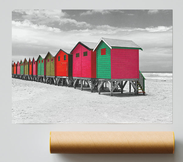 Beach Hut Colours