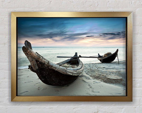 Fishing Boat At Dusk