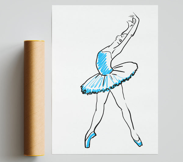 Blue Ballerina 1