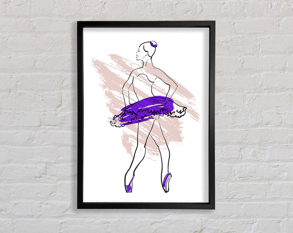 Purple Ballerina 1