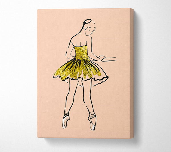 Golden Pink Ballerina 2