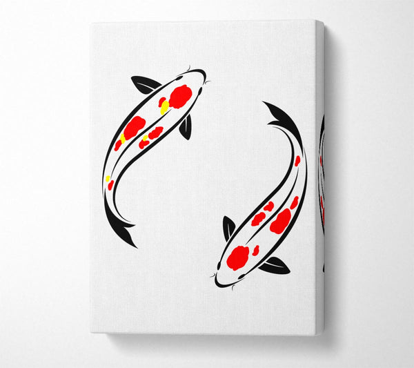 Japanese Twin Koi