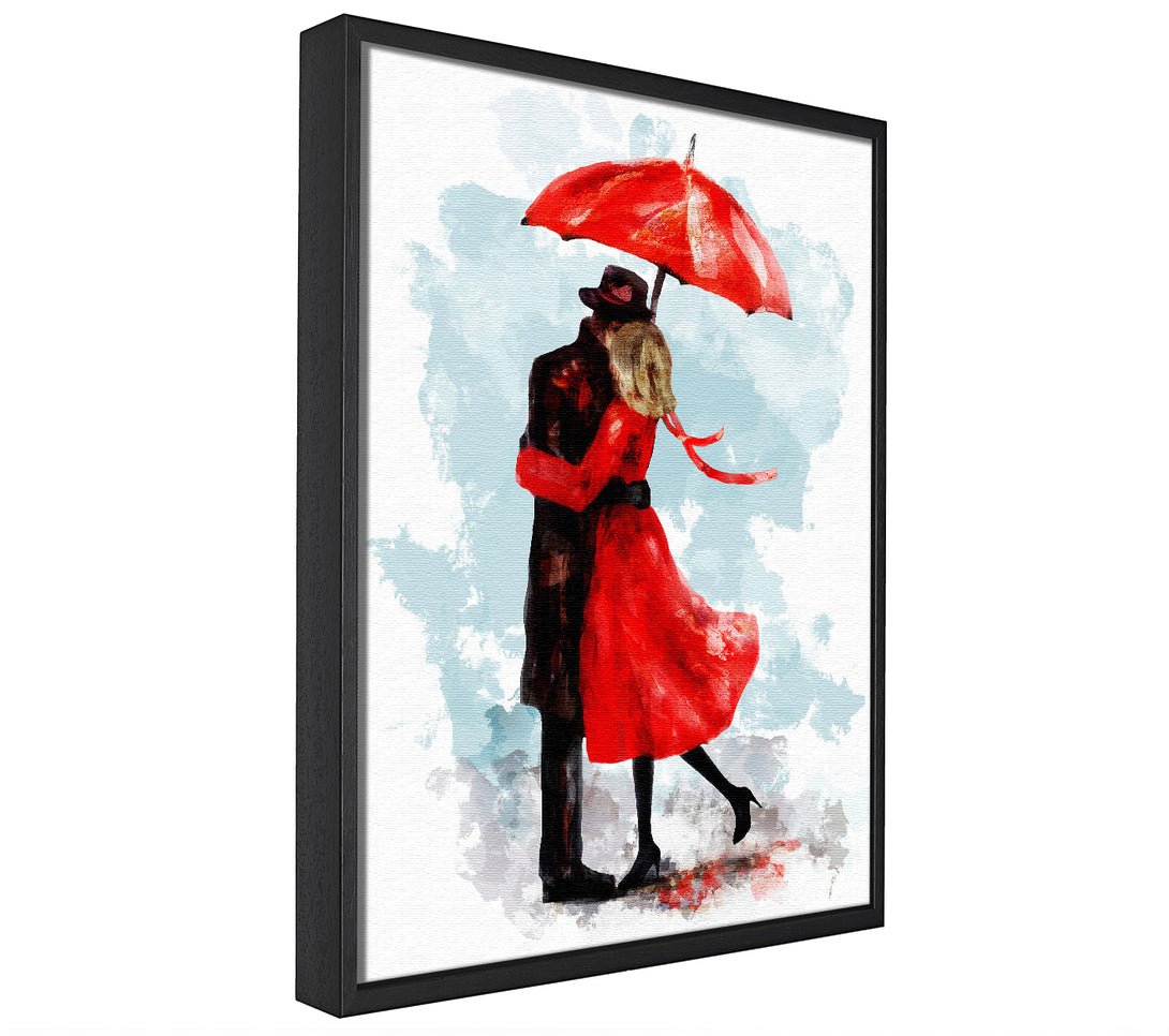 A picture of a Love With Style framed canvas print sold by Wallart-Direct.co.uk