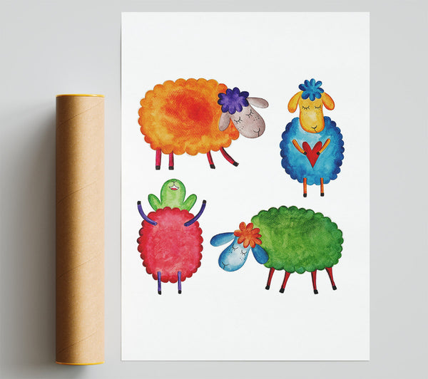 Colourful Sheep