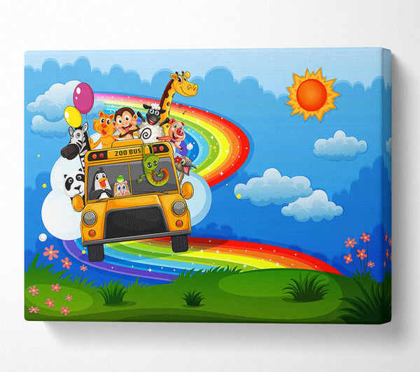 Rainbow Zoo Bus