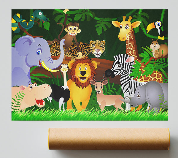 Safari Animal Friends 2