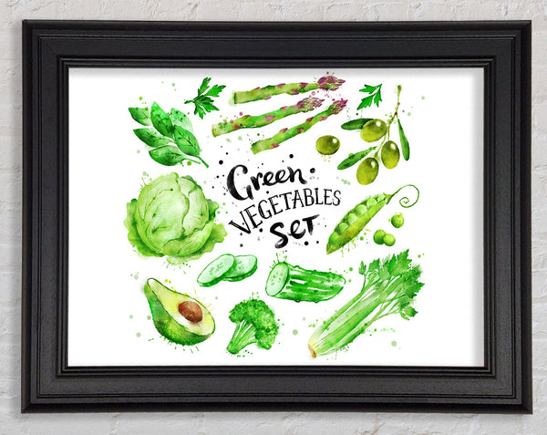 Green Vegetable Set