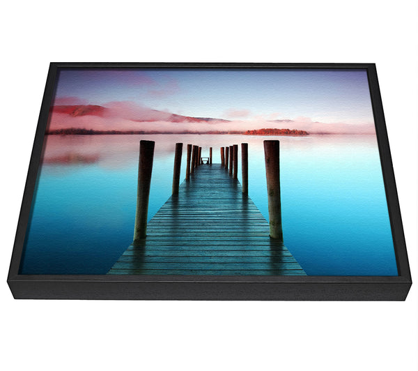 A picture of a The Perfect View framed canvas print sold by Wallart-Direct.co.uk