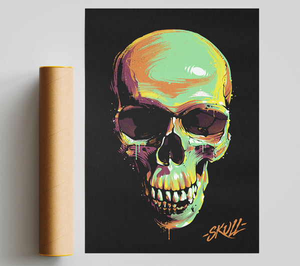 Pop Art Skull