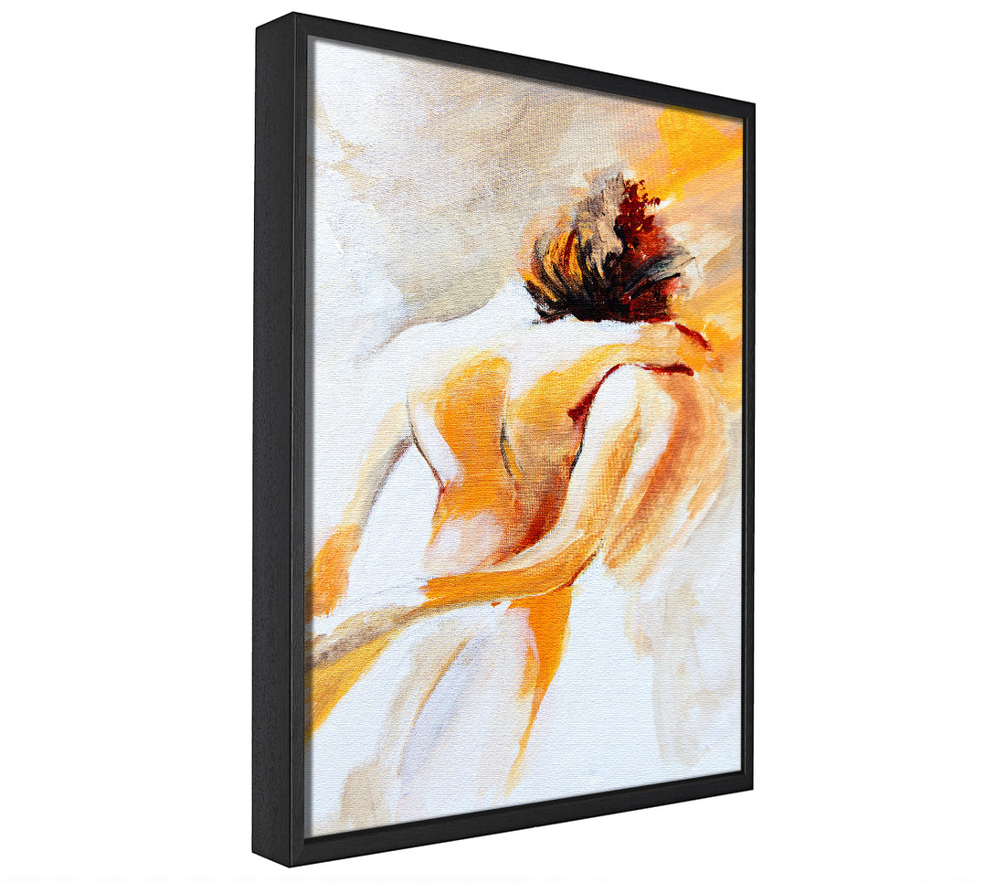 A picture of a Lovers Unite framed canvas print sold by Wallart-Direct.co.uk