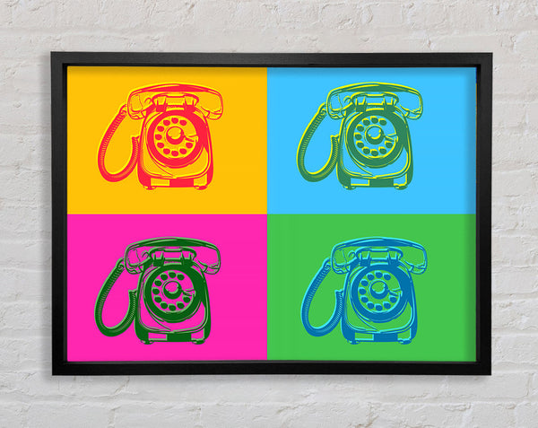 Pop Art Retro Telephones