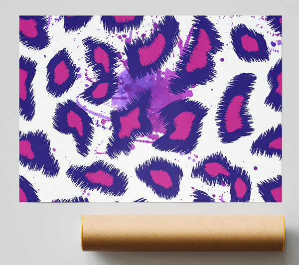 Pop Art Leopard Print