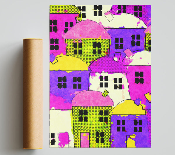 Colourful Town Houses