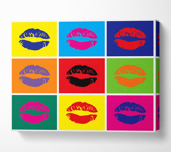 Lips Pop Art