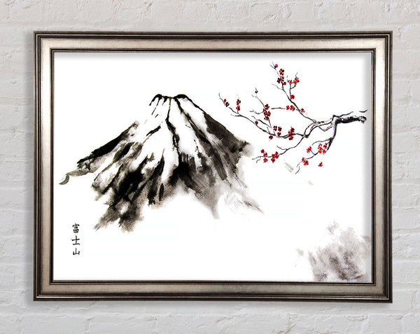 Japanese Cherry Blossom Mountain