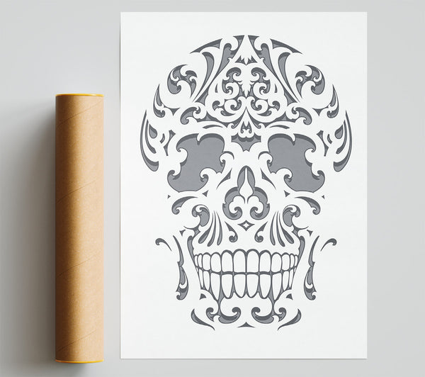 Mexican Grey Skull