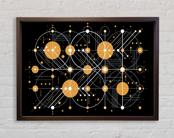 Circles Of Connections Orange